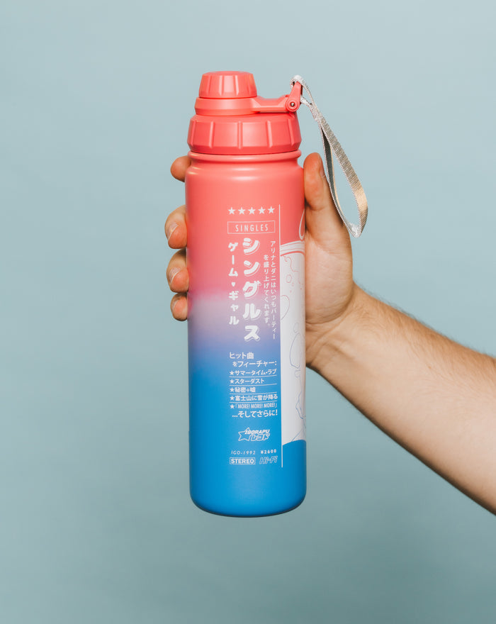 Game Gyaru - City Pop Water Bottle