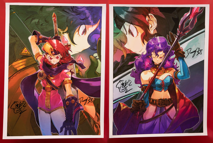 Game Gyaru - "Fantasy Gyaru" LIMITED EDITION, SIGNED Giclée Print