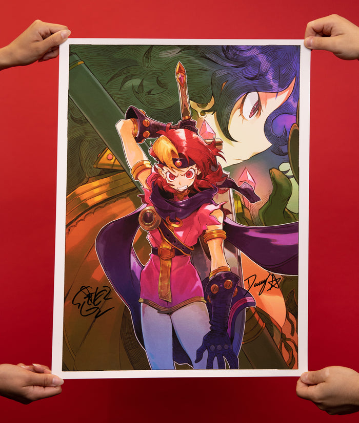 Game Gyaru - "Fantasy Gyaru" LIMITED EDITION, SIGNED Giclée Print