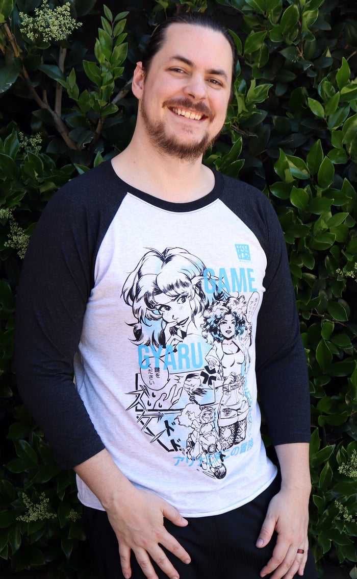 Game Gyaru - Manga Ch. 2 - Unisex Raglan Shirt