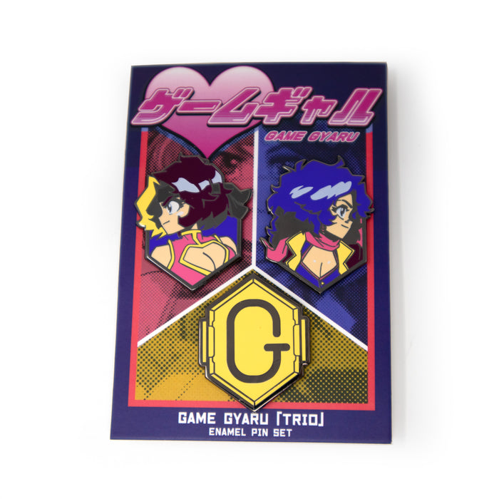 Game Gyaru - Trio Enamel Pin Set