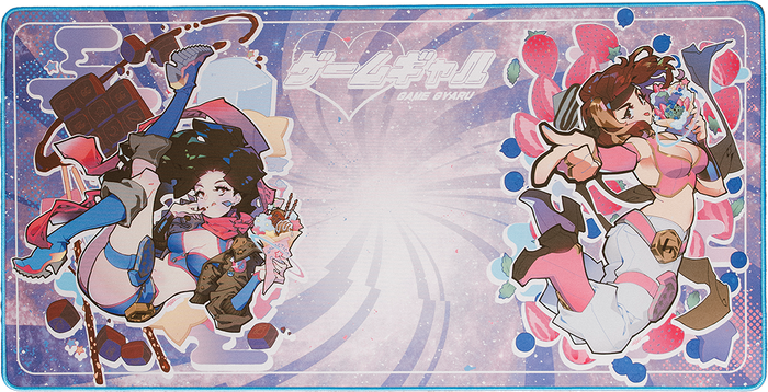 Game Gyaru Galactica Crepe - Official Deluxe Desk Mat