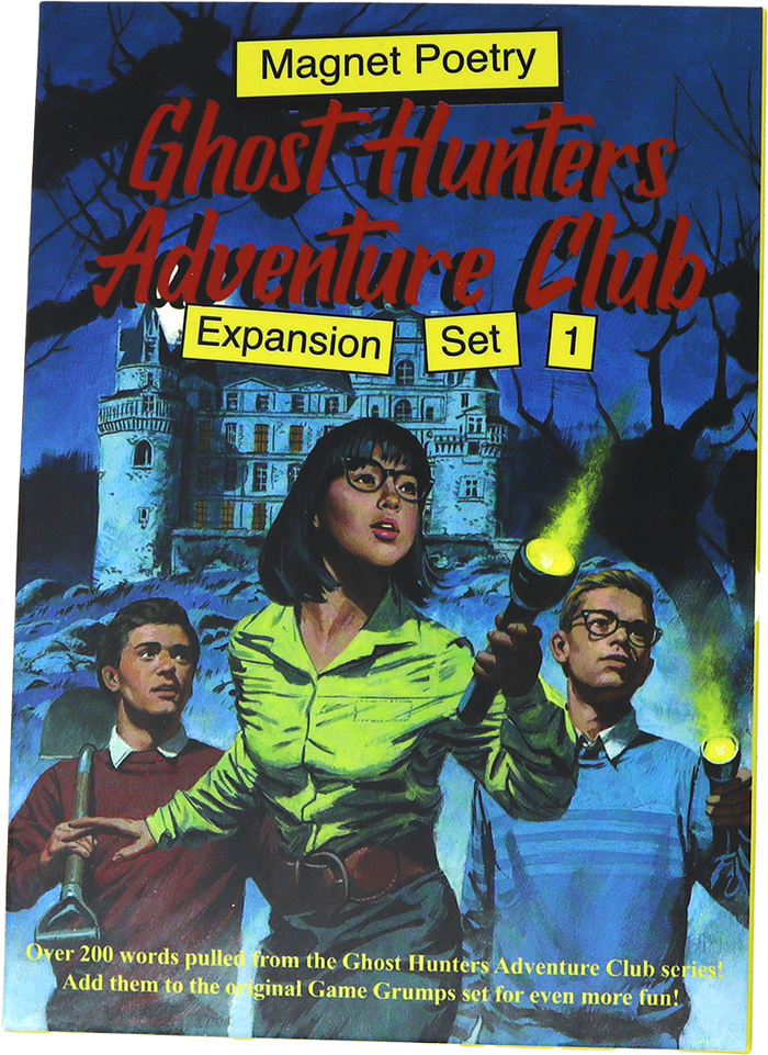 Ghost Hunters Adventure Club - Magnet Poetry Expansion Set 1