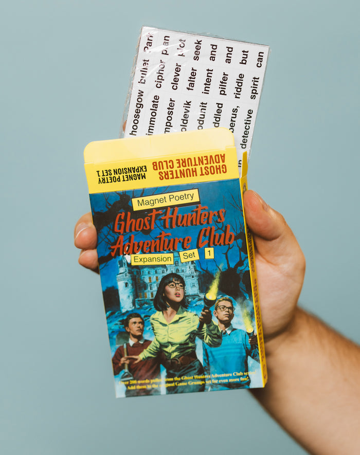 Ghost Hunters Adventure Club - Magnet Poetry Expansion Set 1