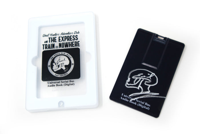 Ghost Hunters Adventure Club and the Express Train to Nowhere - SIGNED USB Audio Book