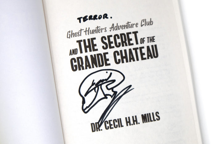 Ghost Hunters Adventure Club and The Secret of the Grande Chateau - SIGNED Paperback Book