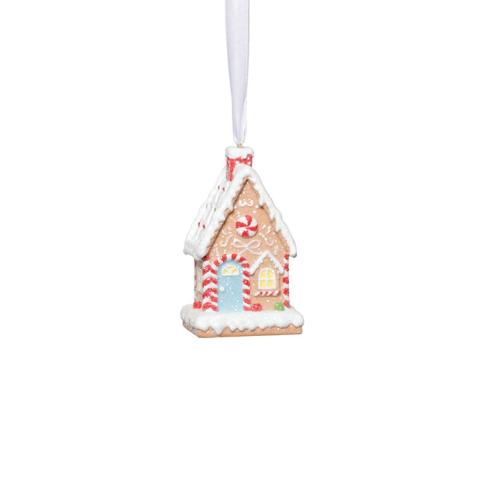 Gingerbread House Ornament - 2 Assorted Styles - Christmas Ornaments by Carlyle Avenue