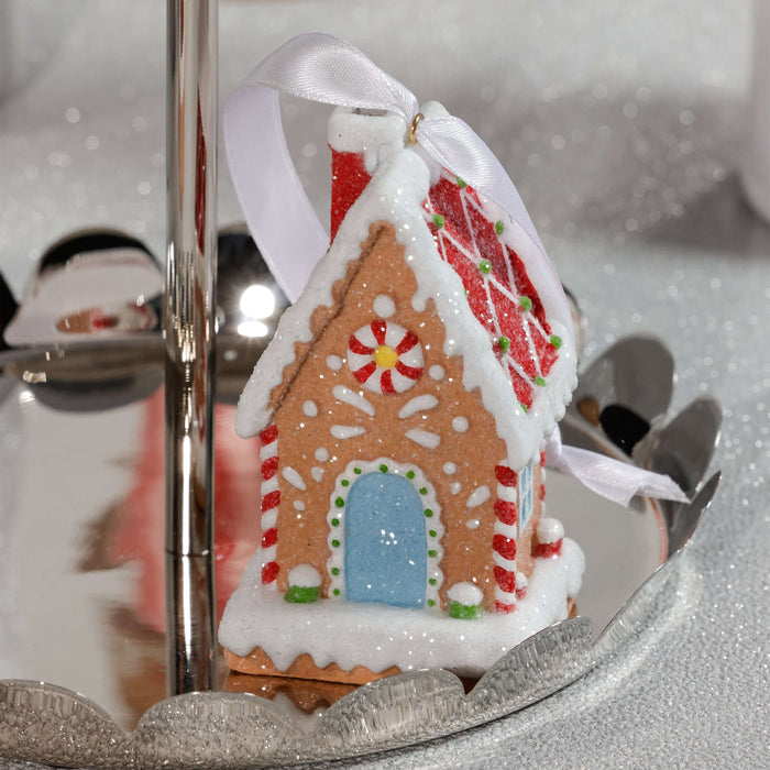 Gingerbread House Ornament - 2 Assorted Styles - Christmas Ornaments by Carlyle Avenue