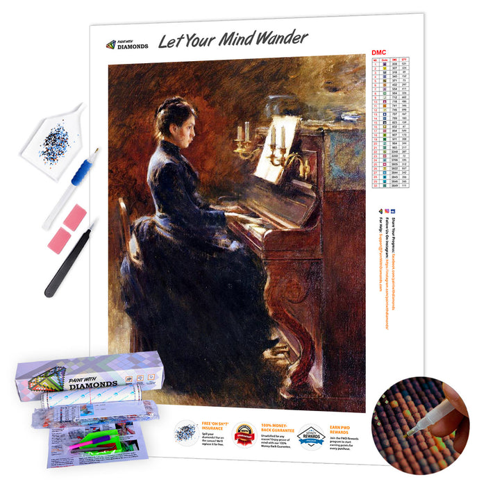 Girl At Piano