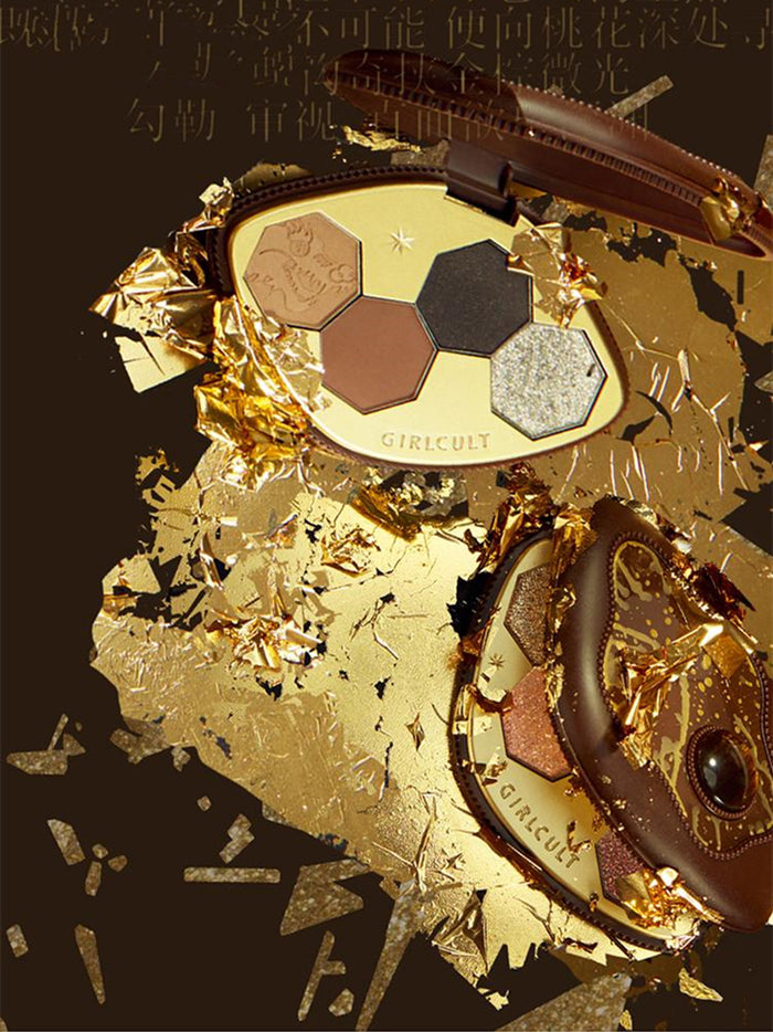 Girlcult Gold Digger Belle Series Fantasy Chameleon Eyeshadow Palette T3971