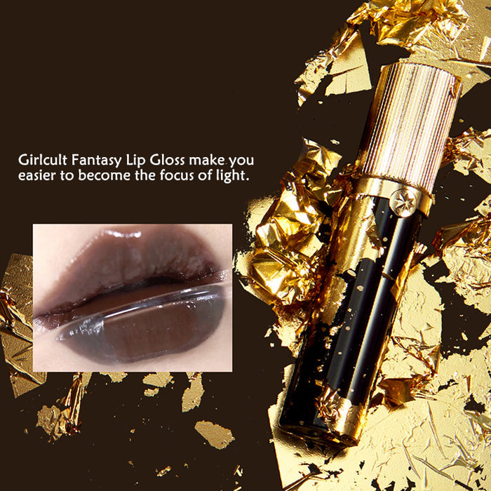 Girlcult Gold Digger Belle Series Fantasy Shimmer Mirror Lip Glaze T3970