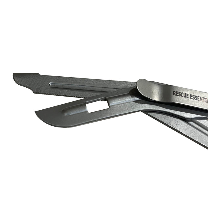 Glow-in-the-Dark Handled Shears, 7.5" with Clip, O2 wrench