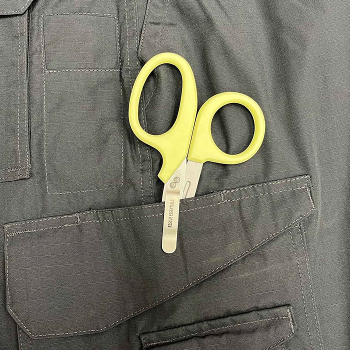 Glow-in-the-Dark Handled Shears, 7.5" with Clip, in pocket no glow