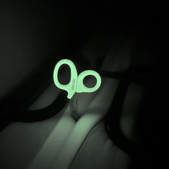 Glow-in-the-Dark Handled Shears, 7.5" with Clip, O2 wrench - glowing in the dark