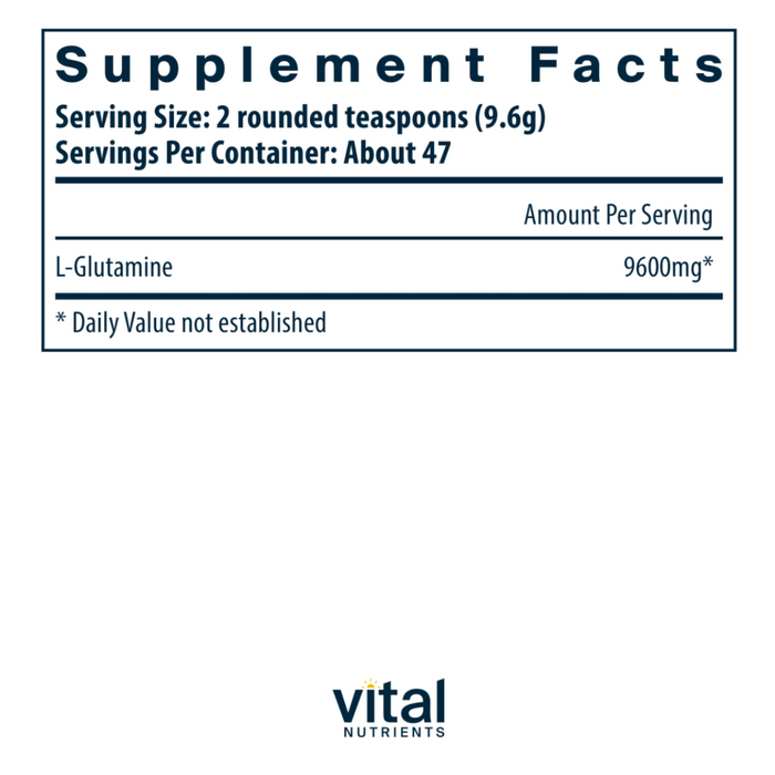Glutamine Powder by Vital Nutrients