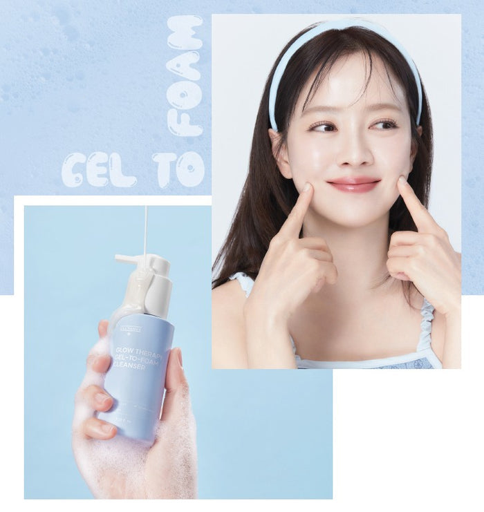 Glutanex Glow Therapy Gel-To-Foam Cleanser