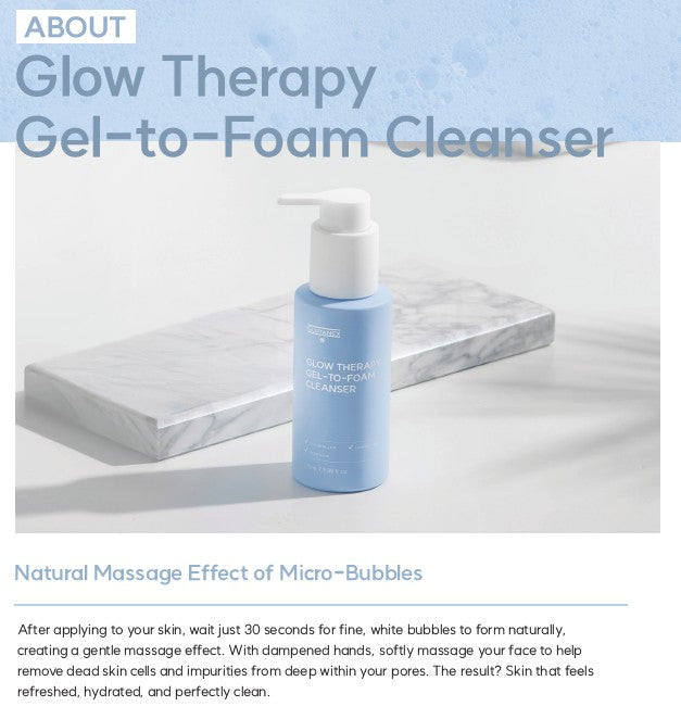 Glutanex Glow Therapy Gel-To-Foam Cleanser