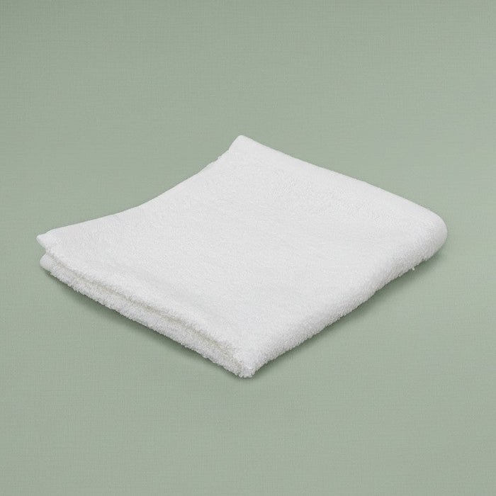 Washcloths Serged / White / 13"X13" 1.50 lb 12 PK