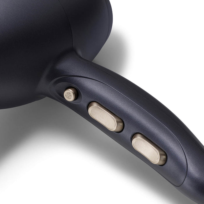Buttons on GoldPro hair dryer.