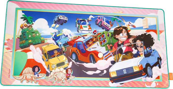Grump Racing - Official Deluxe Desk Mat