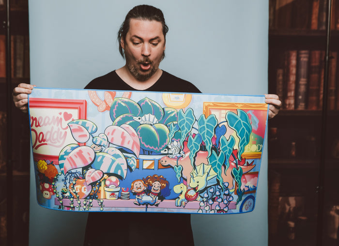Grumps on a Shelf - Official Deluxe Desk Mat