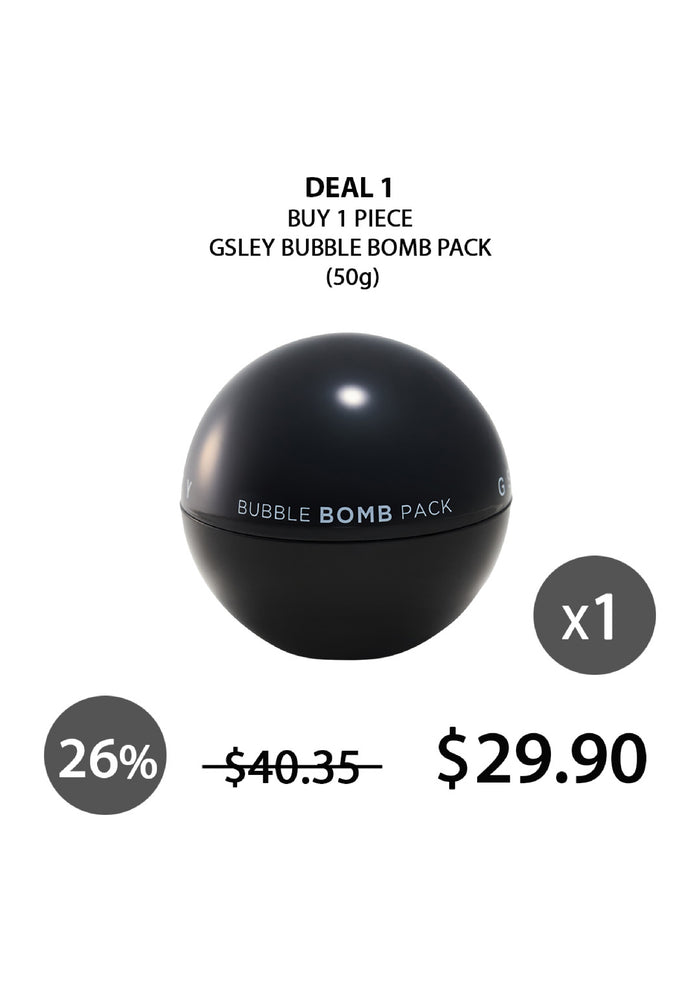 (BUY 1) GSLEY BUBBLE BOMB PACK