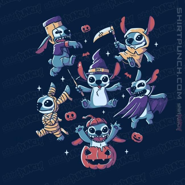 Shirts Magnets / 3"x3" / Navy Halloween Experiments