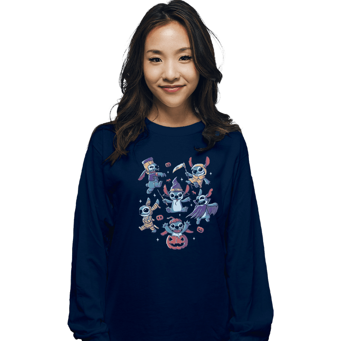 Long Sleeve Shirts, Unisex / Small / Navy