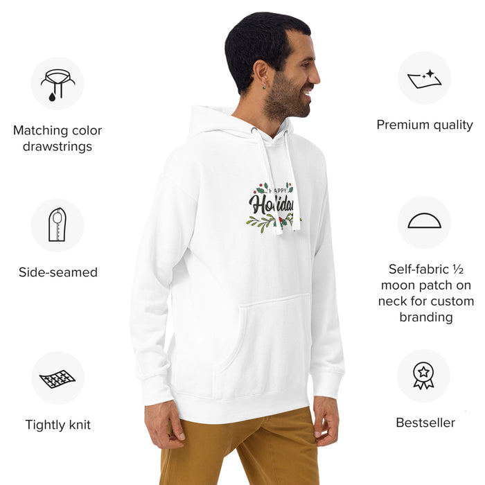 Happy Holidays Unisex Premium Hoodie