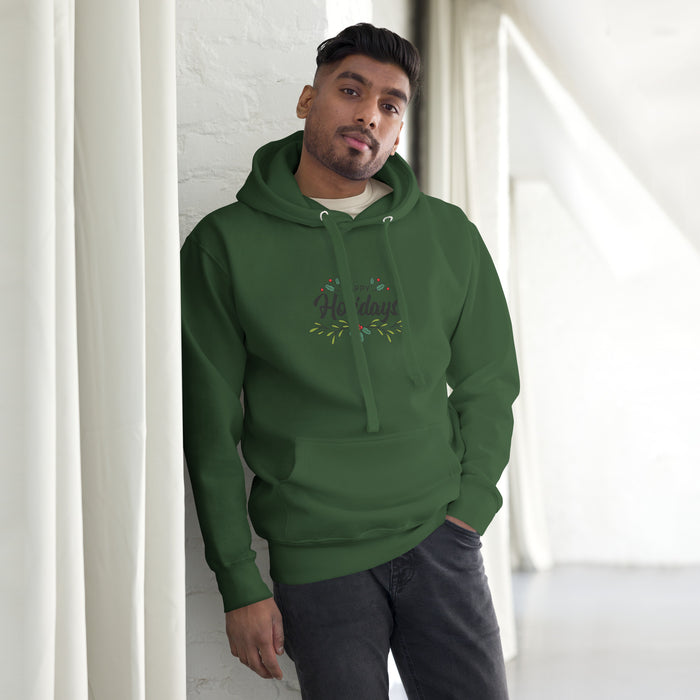 Happy Holidays Unisex Premium Hoodie