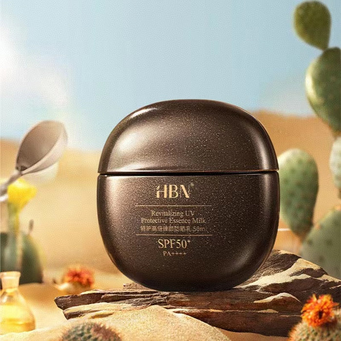 HBN 50ml Revitalizing UV Pretective Essence Sunscreen Lotion SPF50+ PA++++ T4034