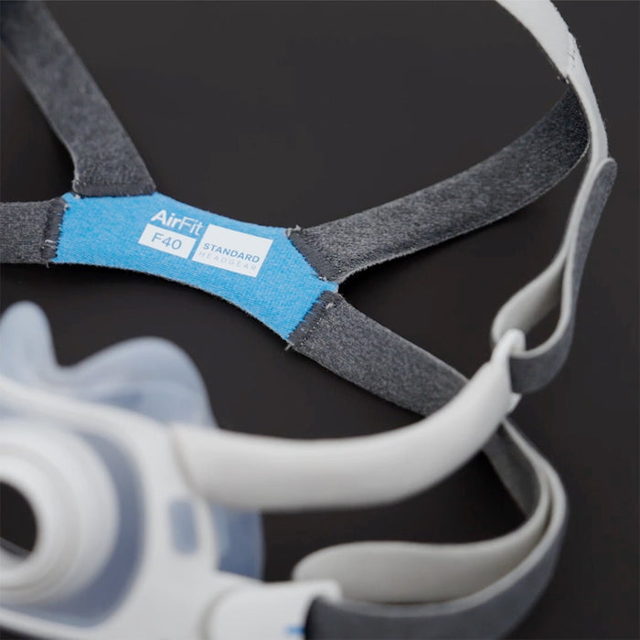 airfit f40 cpap mask standard headgear