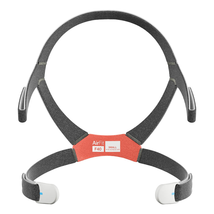 AirFit F40 CPAP Mask Headgear Small with Red Size Patch