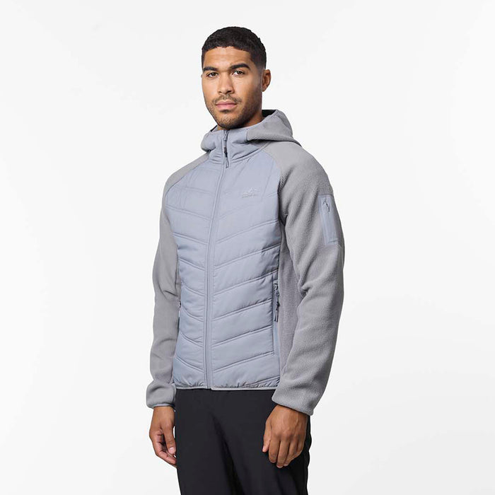 Heat Seal Hybrid Jacket | Mid Grey