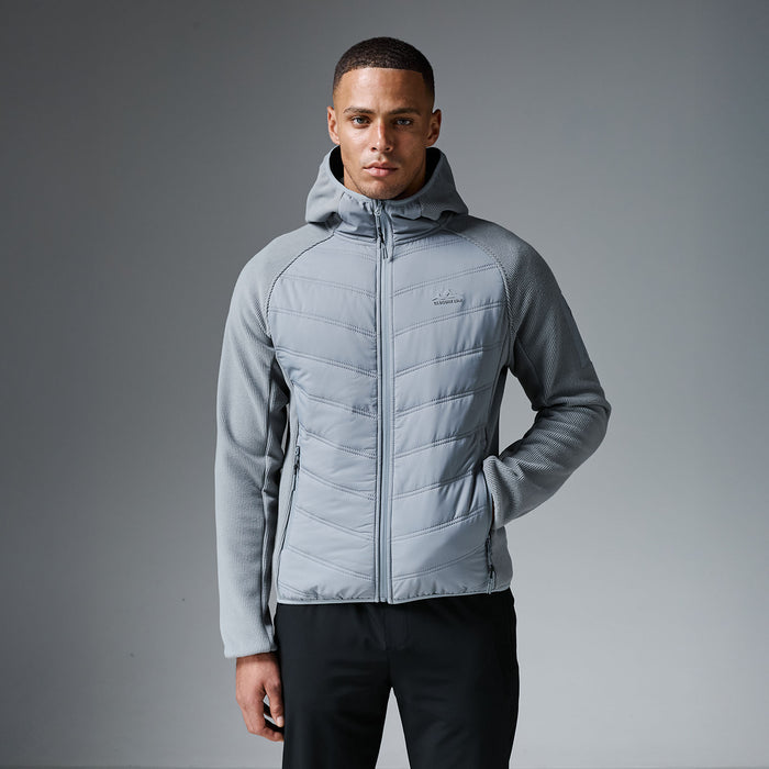 Heat Seal Hybrid Jacket | Mid Grey