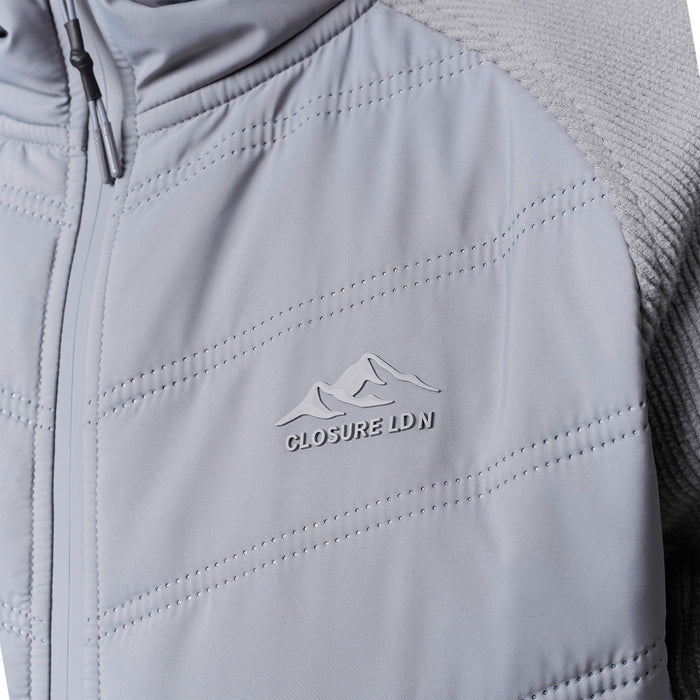 Heat Seal Hybrid Jacket | Mid Grey
