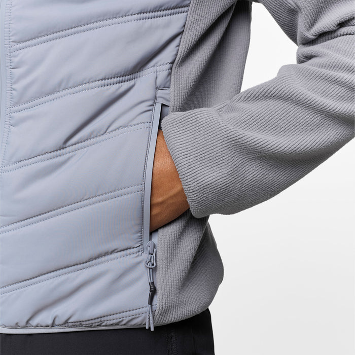 Heat Seal Hybrid Jacket | Mid Grey