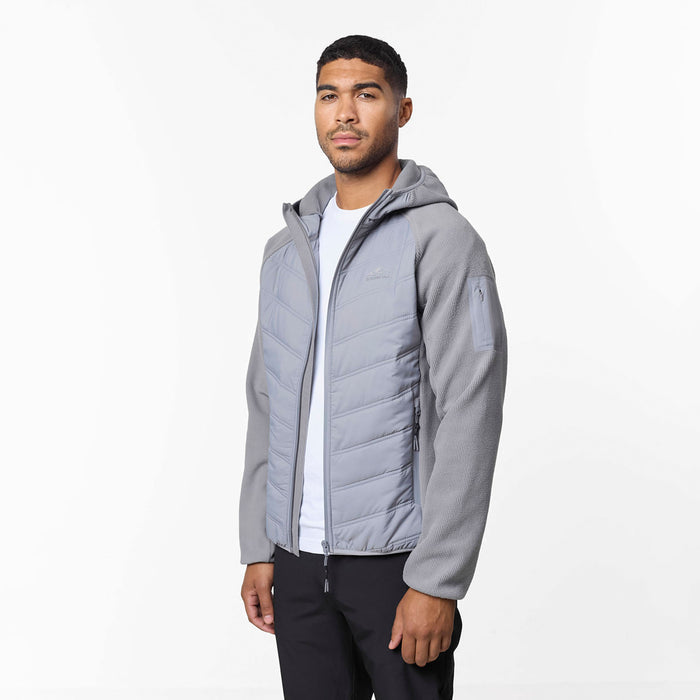 Heat Seal Hybrid Jacket | Mid Grey