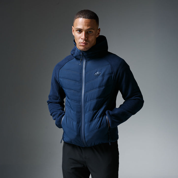 Heat Seal Hybrid Jacket | Navy