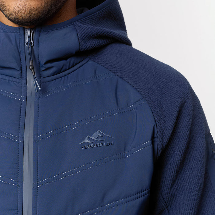 Heat Seal Hybrid Jacket | Navy