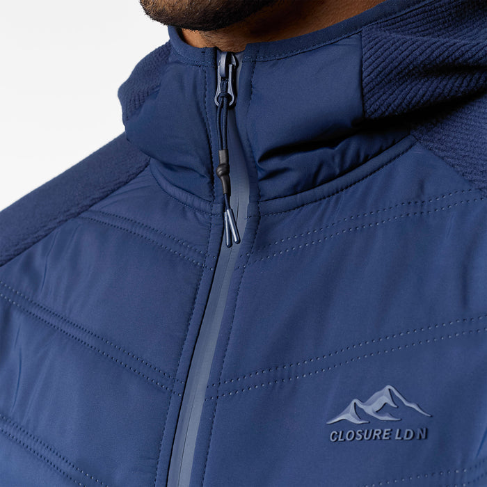 Heat Seal Hybrid Jacket | Navy