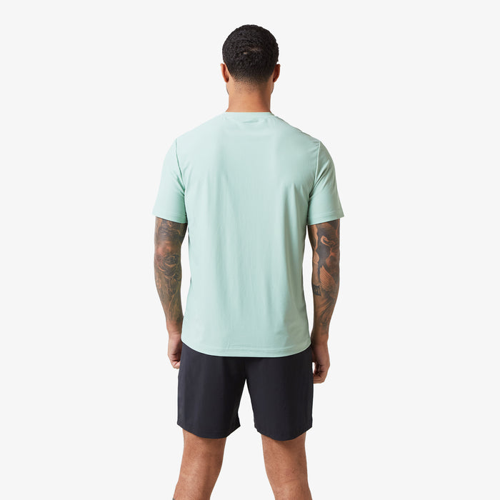 Heat Seal Zip Block Pocket T-Shirt | Sage