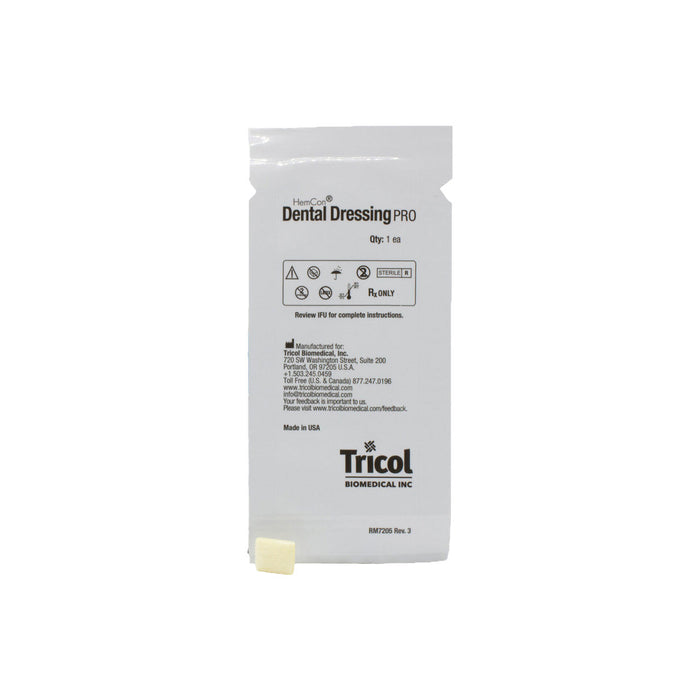 HemCon Dental Dressing - 10mm x 12mm