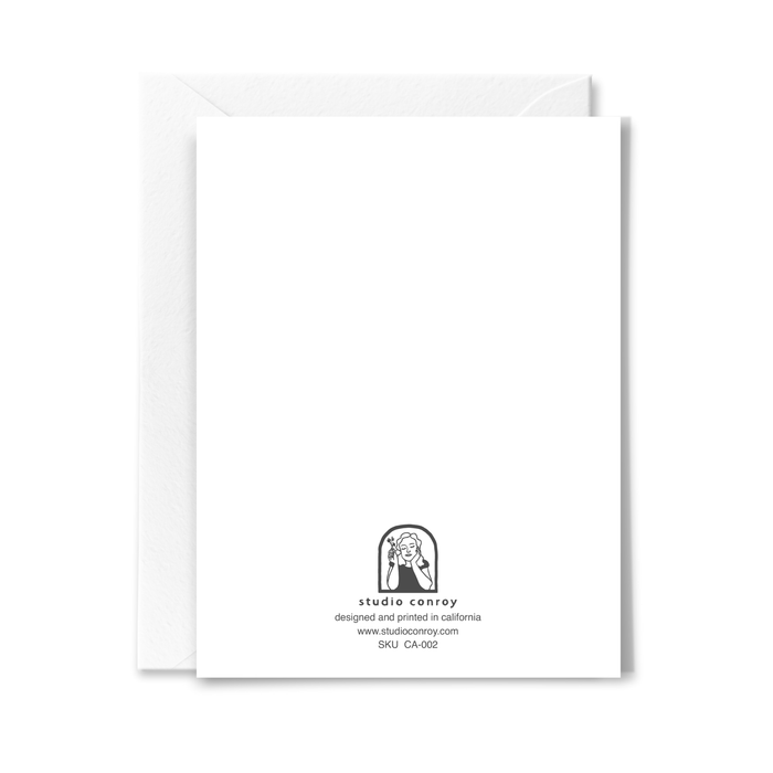 High From California Card - Greeting Cards by Carlyle Avenue