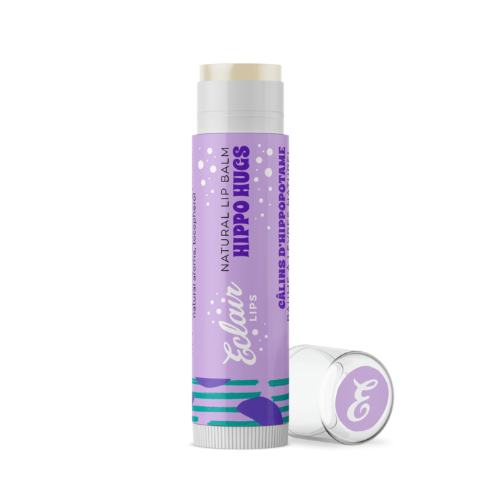 Eclair Lips Hippo Hugs lip balm