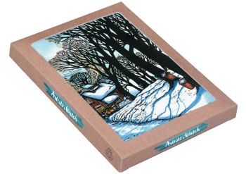 HOLIDAY BOXED NOTECARDS MAPLE SUGAR TIME