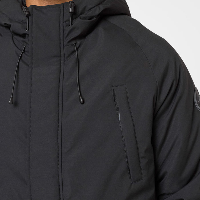 Hooded Parka Jacket | Black