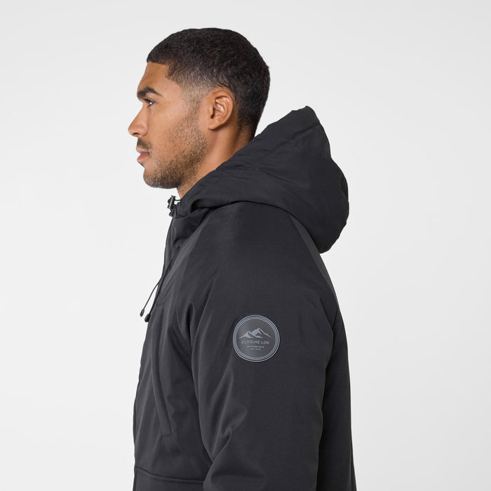 Hooded Parka Jacket | Black
