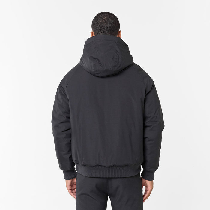 Hooded Parka Jacket | Black