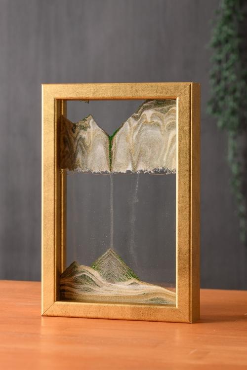 HORIZON RICH GOLD MOVING SAND ART - BY KLAUS BOSCH